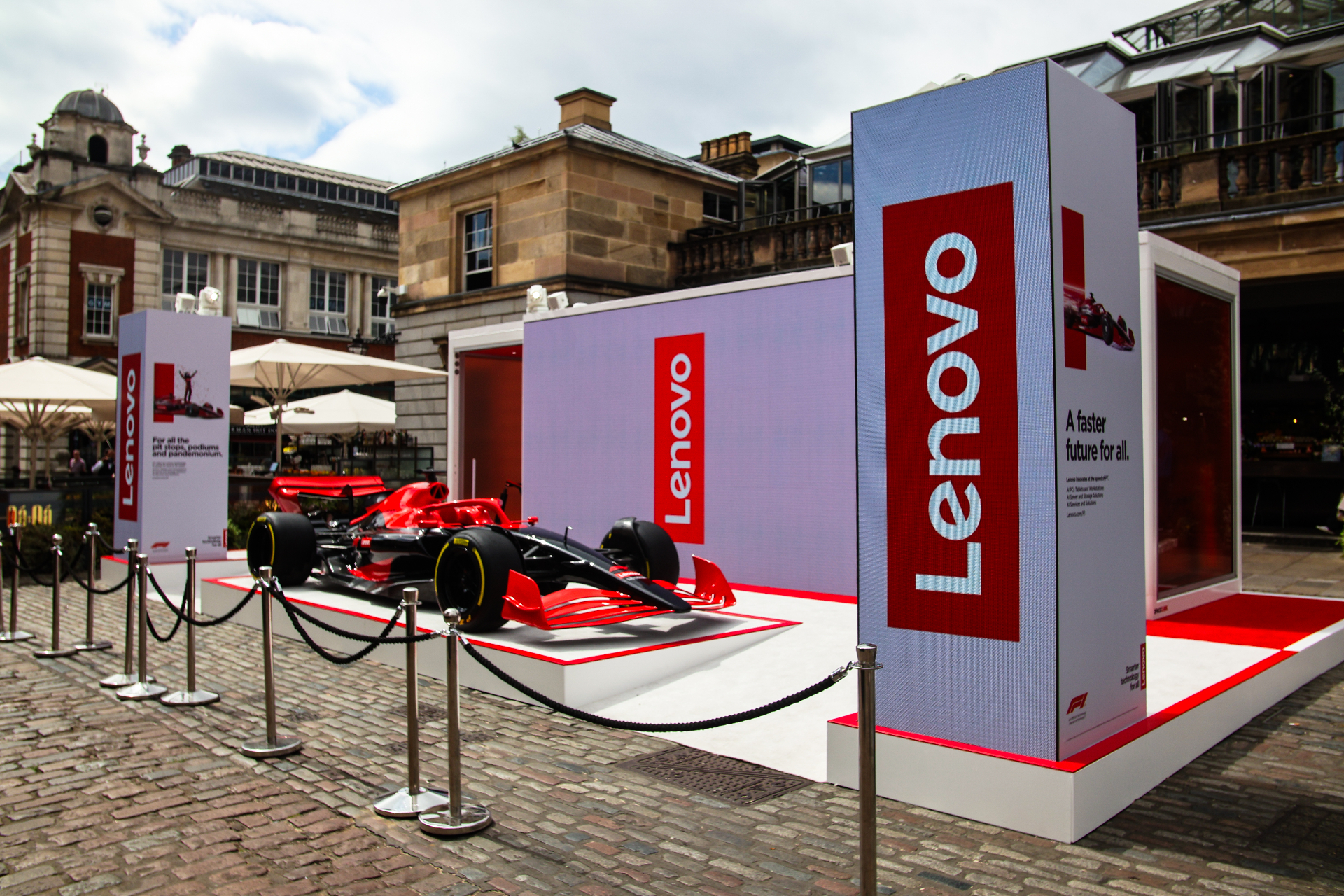 Lenovo × F1 Brand Activation